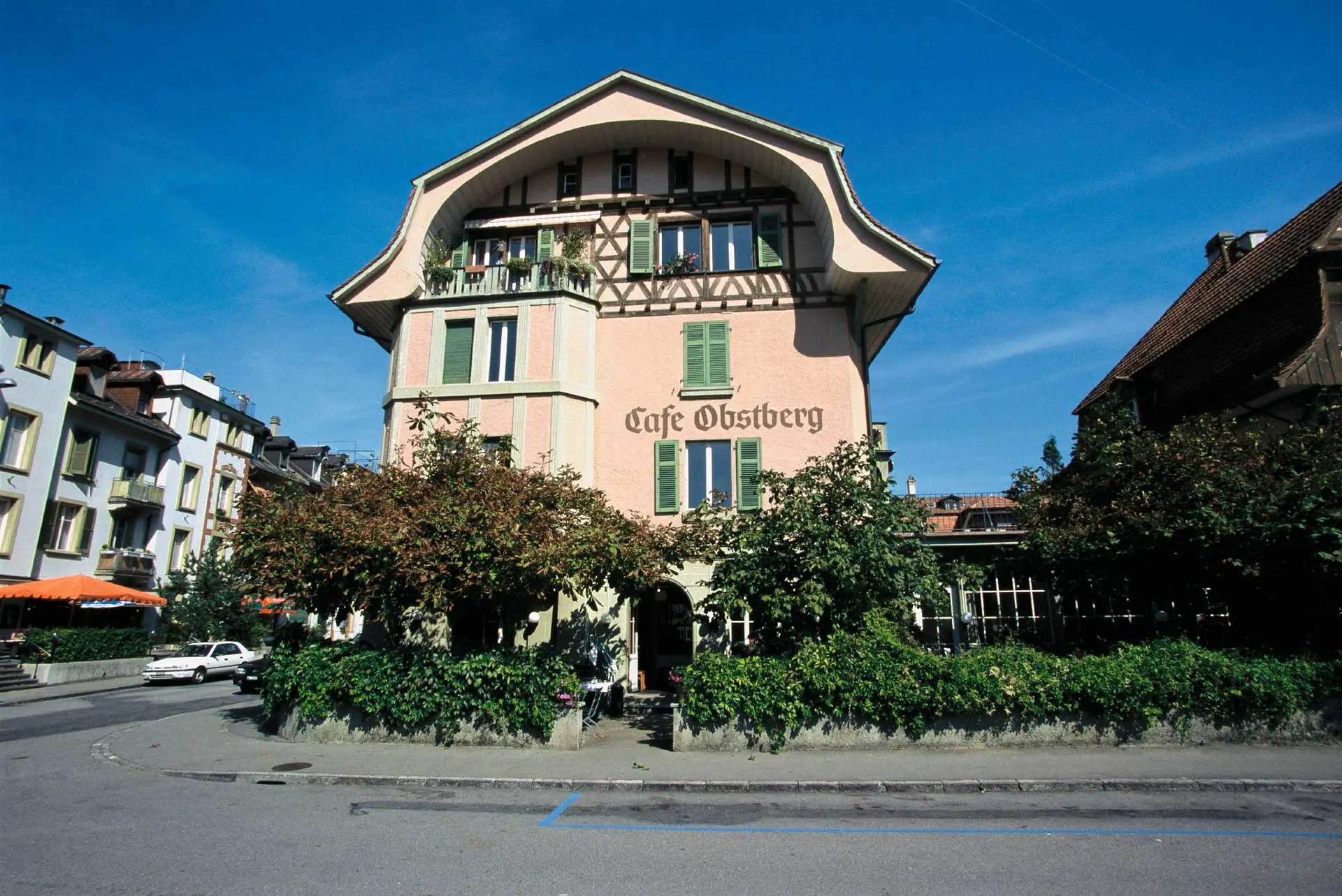 Einblick in die Brasserie Obstberg